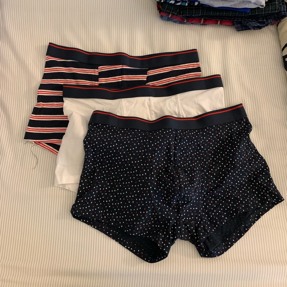3 pair of Primark trunks